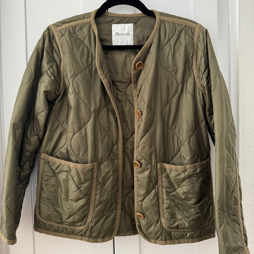 Madewell quilted jacket